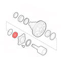 Alfa Romeo 500 Seal. Part Number 46343846